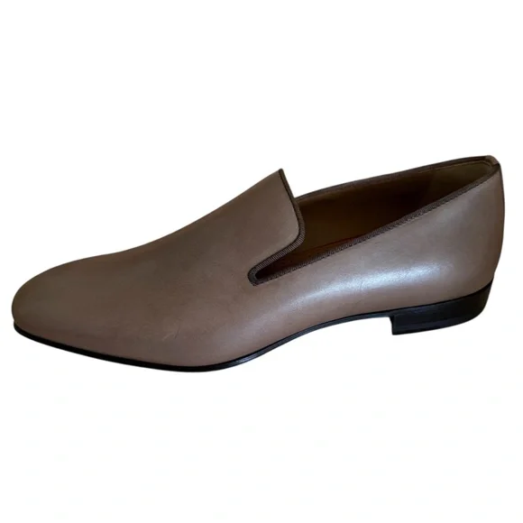 Christian Louboutin Dandelion Loafer Leather Brown Roca Sz. 41